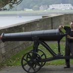 Russian Gun Returned to Berwick Barracks