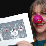 York Open Studios Artist's Print for Comic Relief